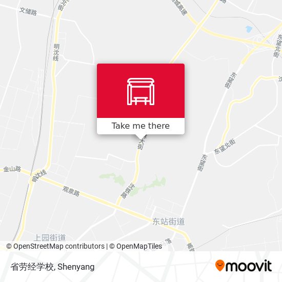 省劳经学校 map