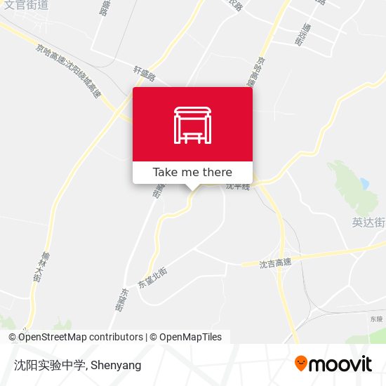 沈阳实验中学 map