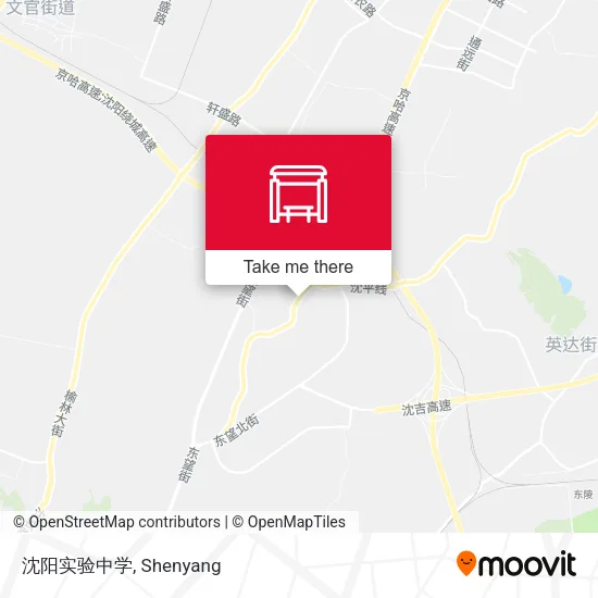 沈阳实验中学 map