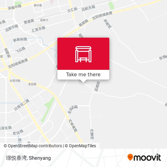 璟悦香湾 map