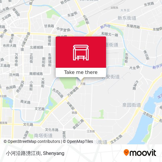 小河沿路滂江街 map