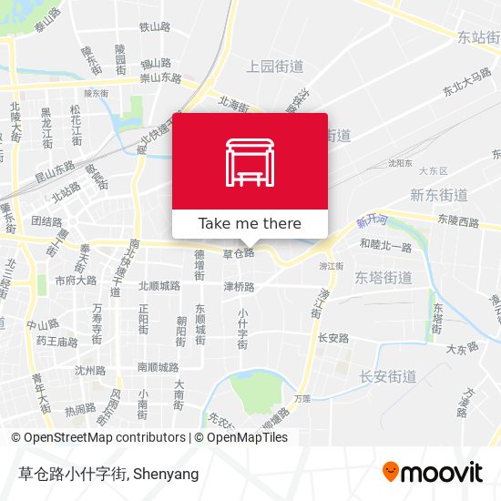 草仓路小什字街 map