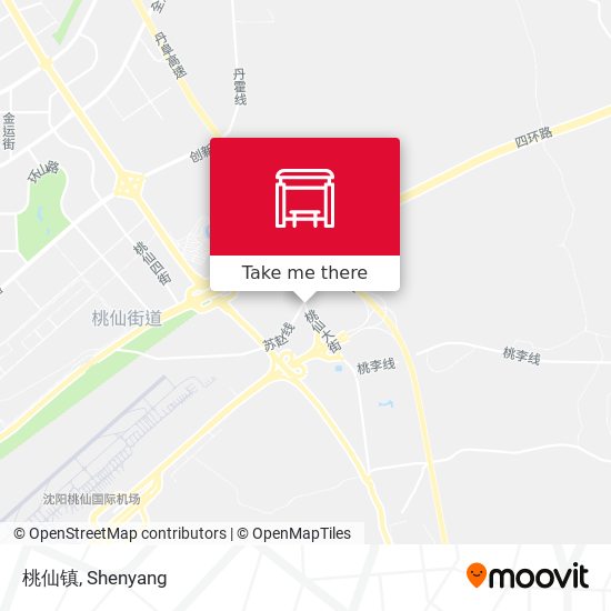 桃仙镇 map