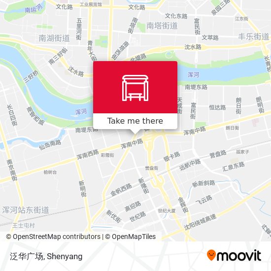泛华广场 map