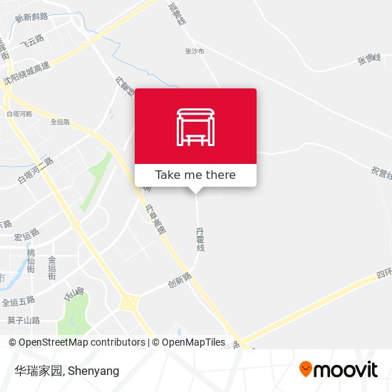 华瑞家园 map
