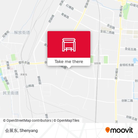 会展东 map