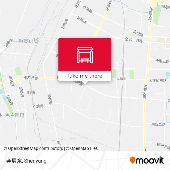 会展东 map