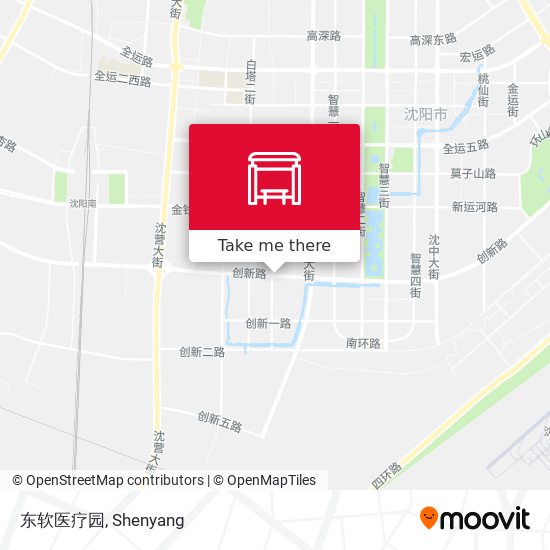 东软医疗园 map