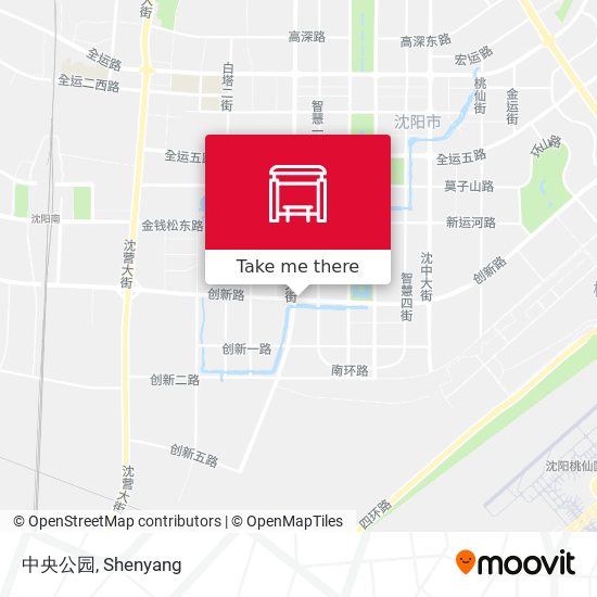 中央公园 map