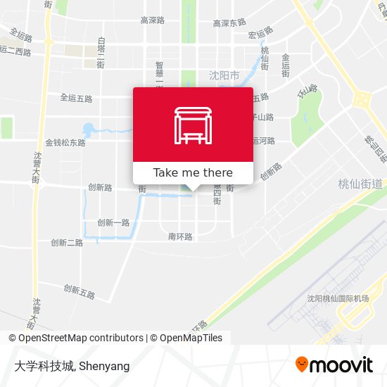 大学科技城 map