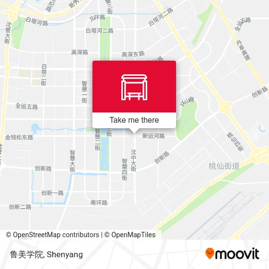 鲁美学院 map