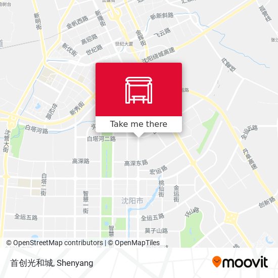 首创光和城 map
