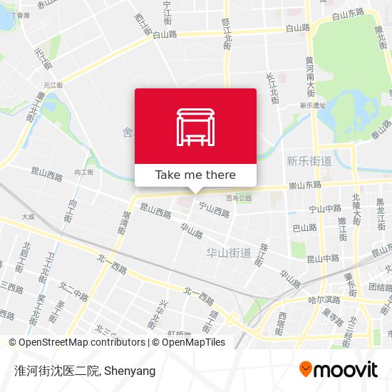 淮河街沈医二院 map