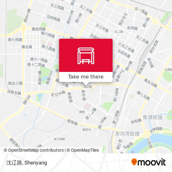 沈辽路 map