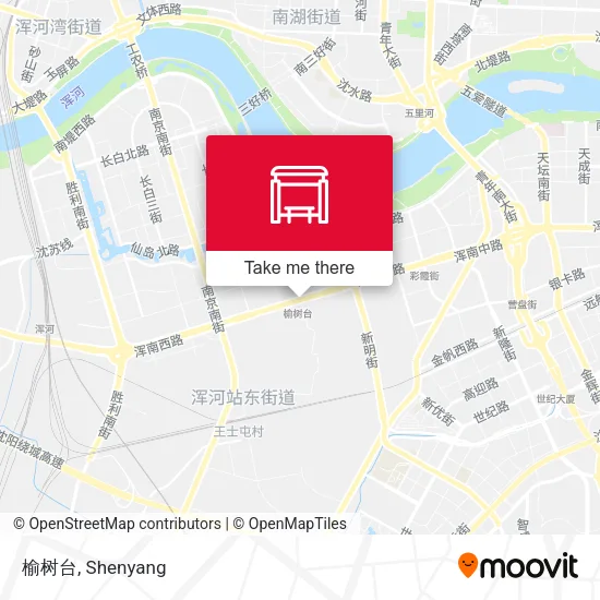 榆树台 map