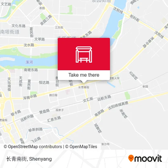 长青南街 map