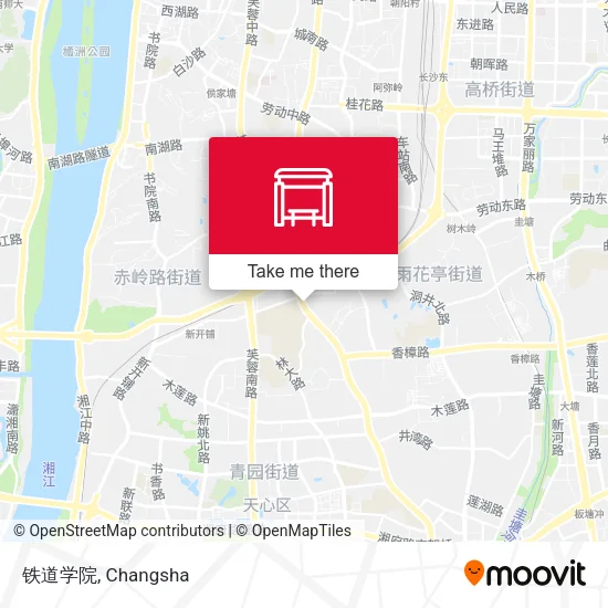 铁道学院 map