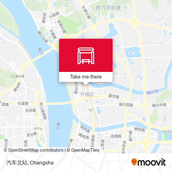 汽车北站 map
