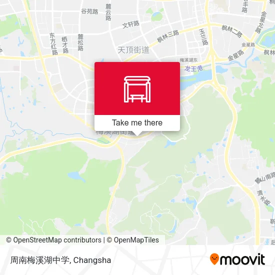 周南梅溪湖中学 map