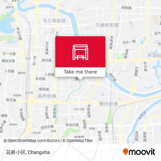 花桥小区 map