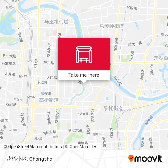 花桥小区 map