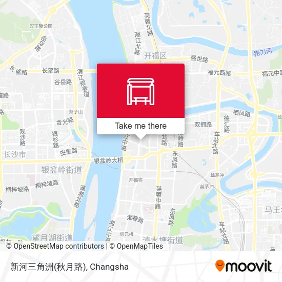 新河三角洲(秋月路) map