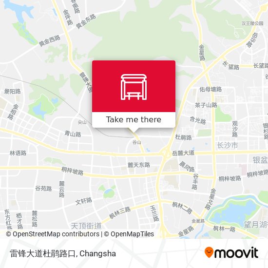 雷锋大道杜鹃路口 map