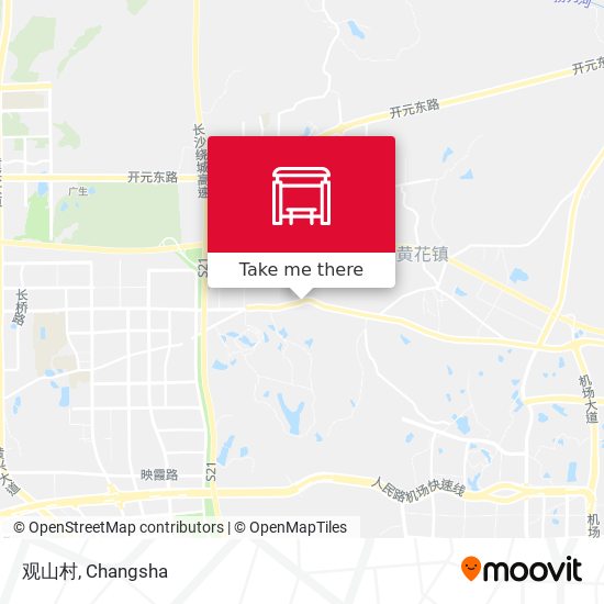 观山村 map