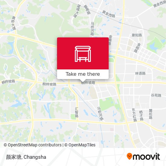 颜家塘 map