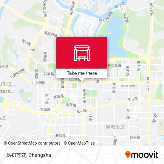 易初莲花 map