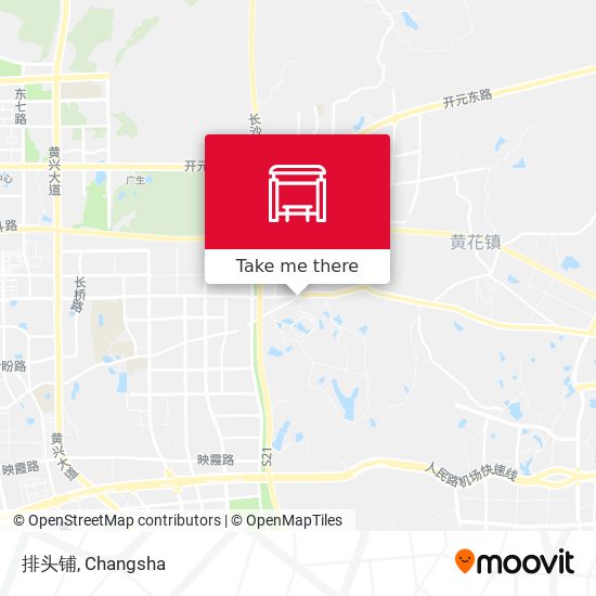 排头铺 map