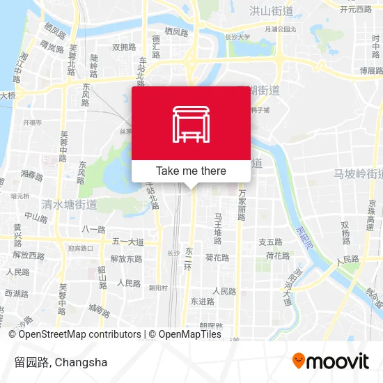 留园路 map
