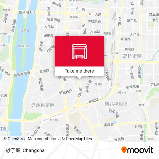 砂子塘 map