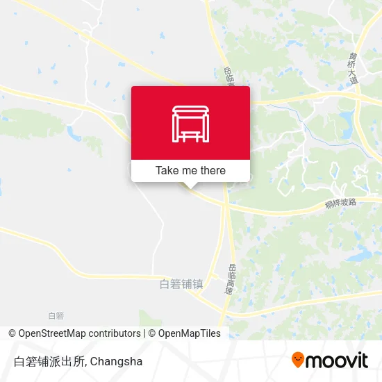白箬铺派出所 map