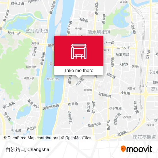 白沙路口 map