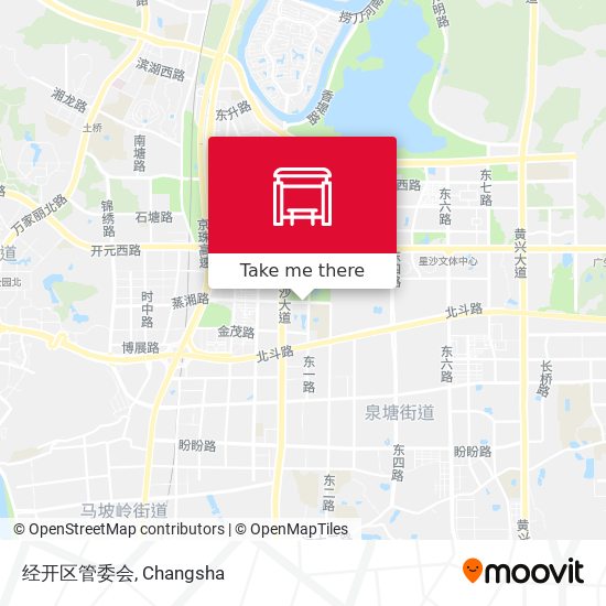 经开区管委会 map