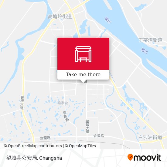 望城县公安局 map