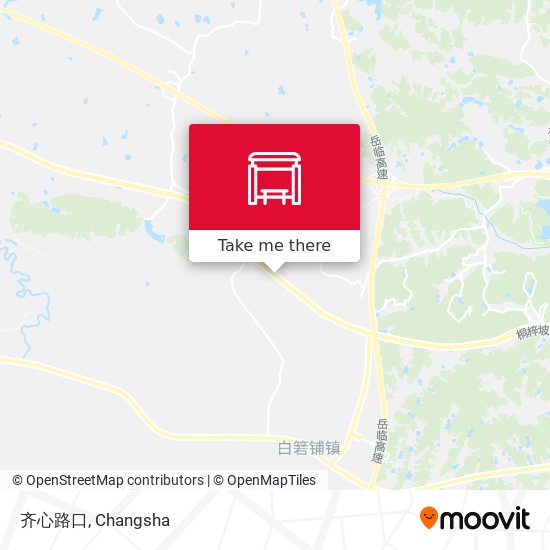 齐心路口 map