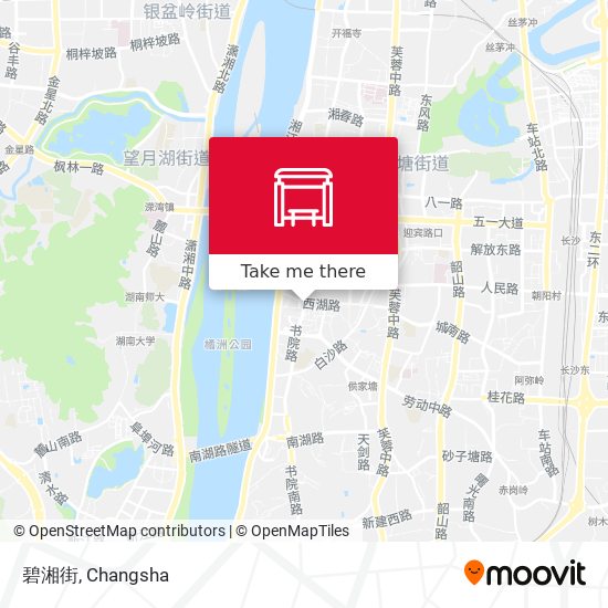 碧湘街 map
