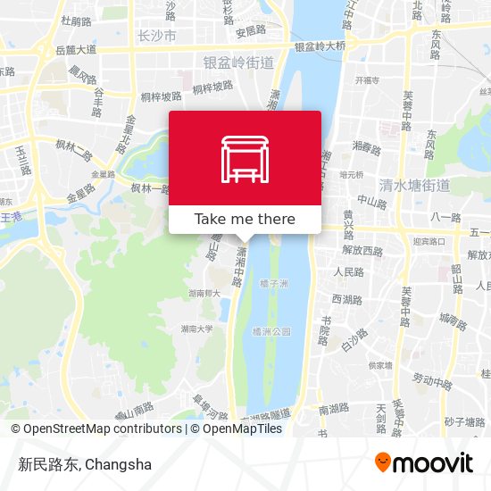 新民路东 map