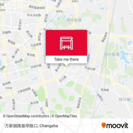 万家丽路振华路口 map