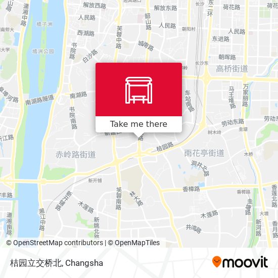 桔园立交桥北 map