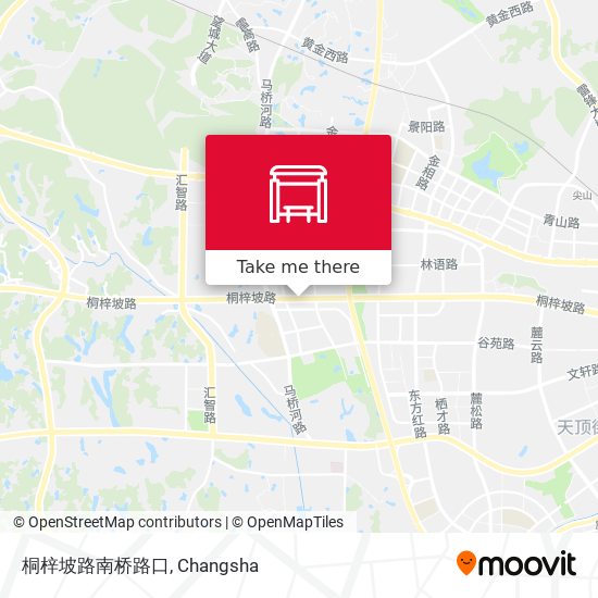 桐梓坡路南桥路口 map