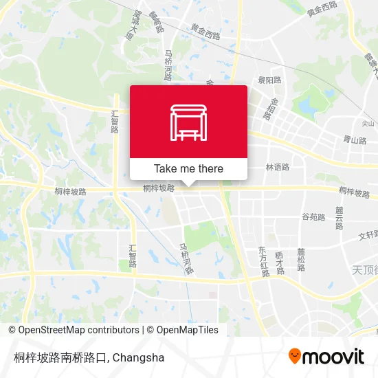 桐梓坡路南桥路口 map