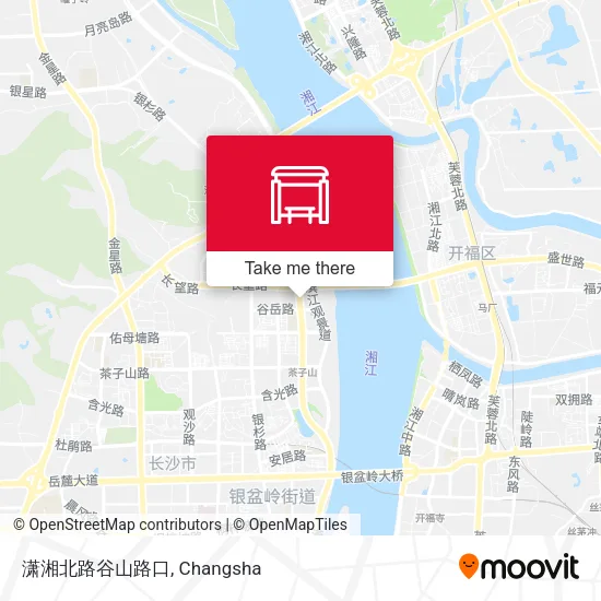 潇湘北路谷山路口 map
