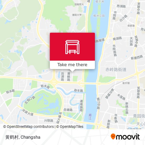 黄鹤村 map