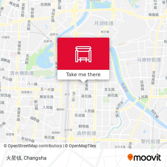 火星镇 map