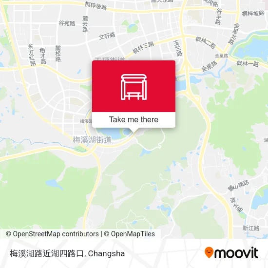 梅溪湖路近湖四路口 map