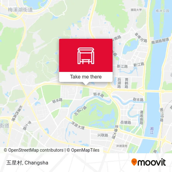 五星村 map