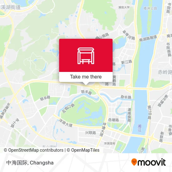 中海国际 map